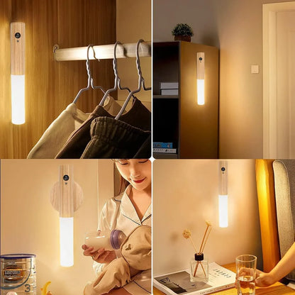 Luz Led Magnetica con Sensor y recargable