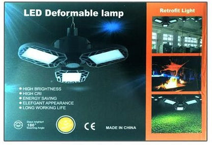 LÁMPARA LED SOLAR PLEGABLE PARA GARAJE