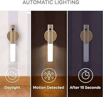 Luz Led Magnetica con Sensor y recargable